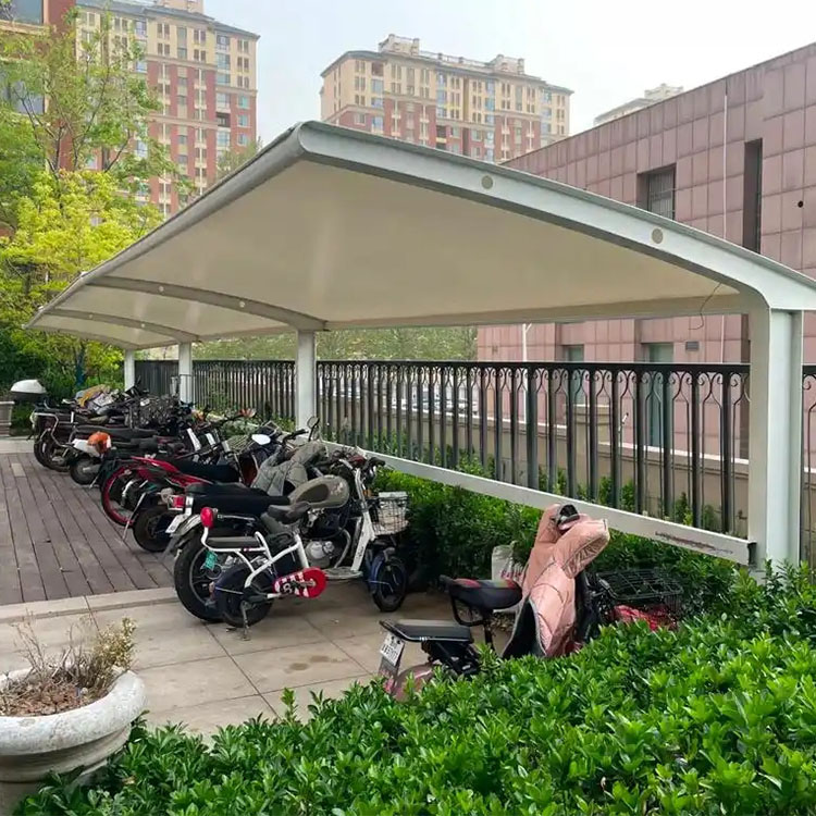 尚义县膜结构电动车棚